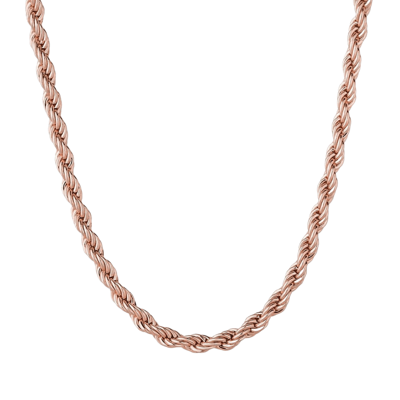 3mm Classic Rope Chain in Rose Gold online kaufen bei Icetruck