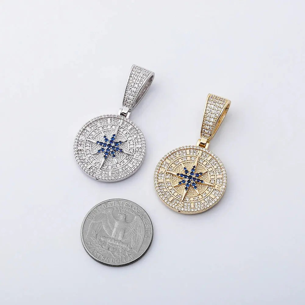 Iced Compass Pendant | - The Icetruck