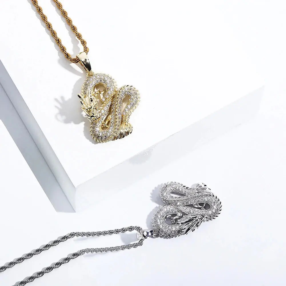Iced Dragon Pendant | - The Icetruck