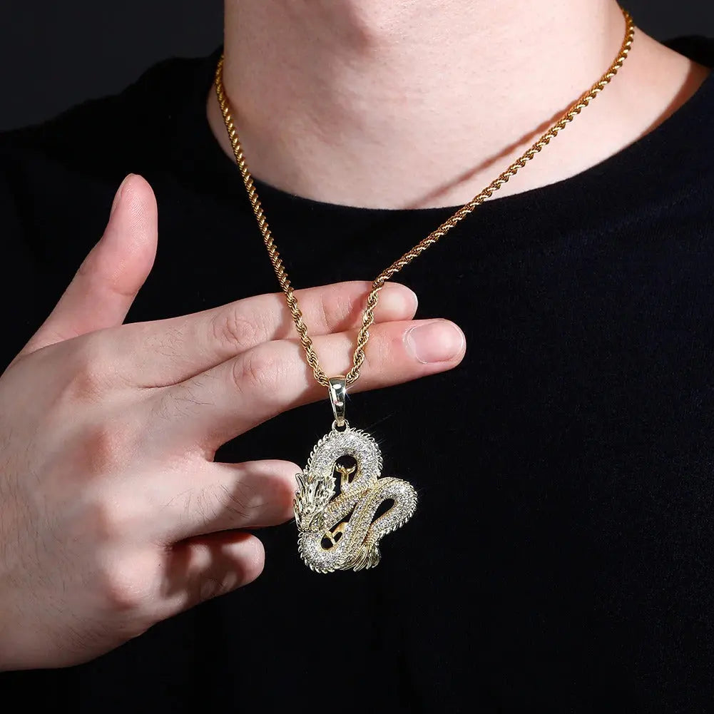 Iced Dragon Pendant | - The Icetruck