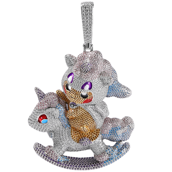 Iced Carnival Ride Pendant