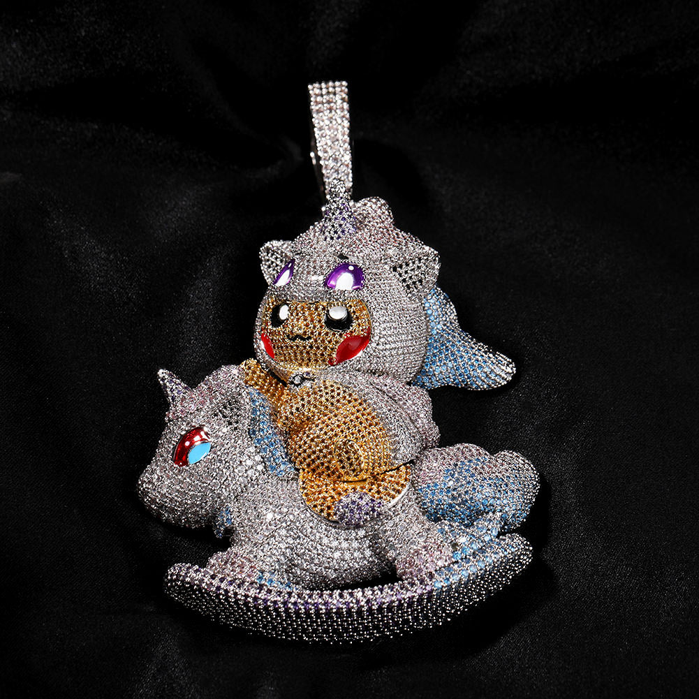 Iced Carnival Ride Pendant