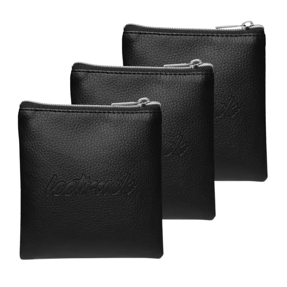 Icetruck 3 Zipper Jewelry Pouches