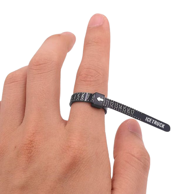 Icetruck Ring Sizer Tool