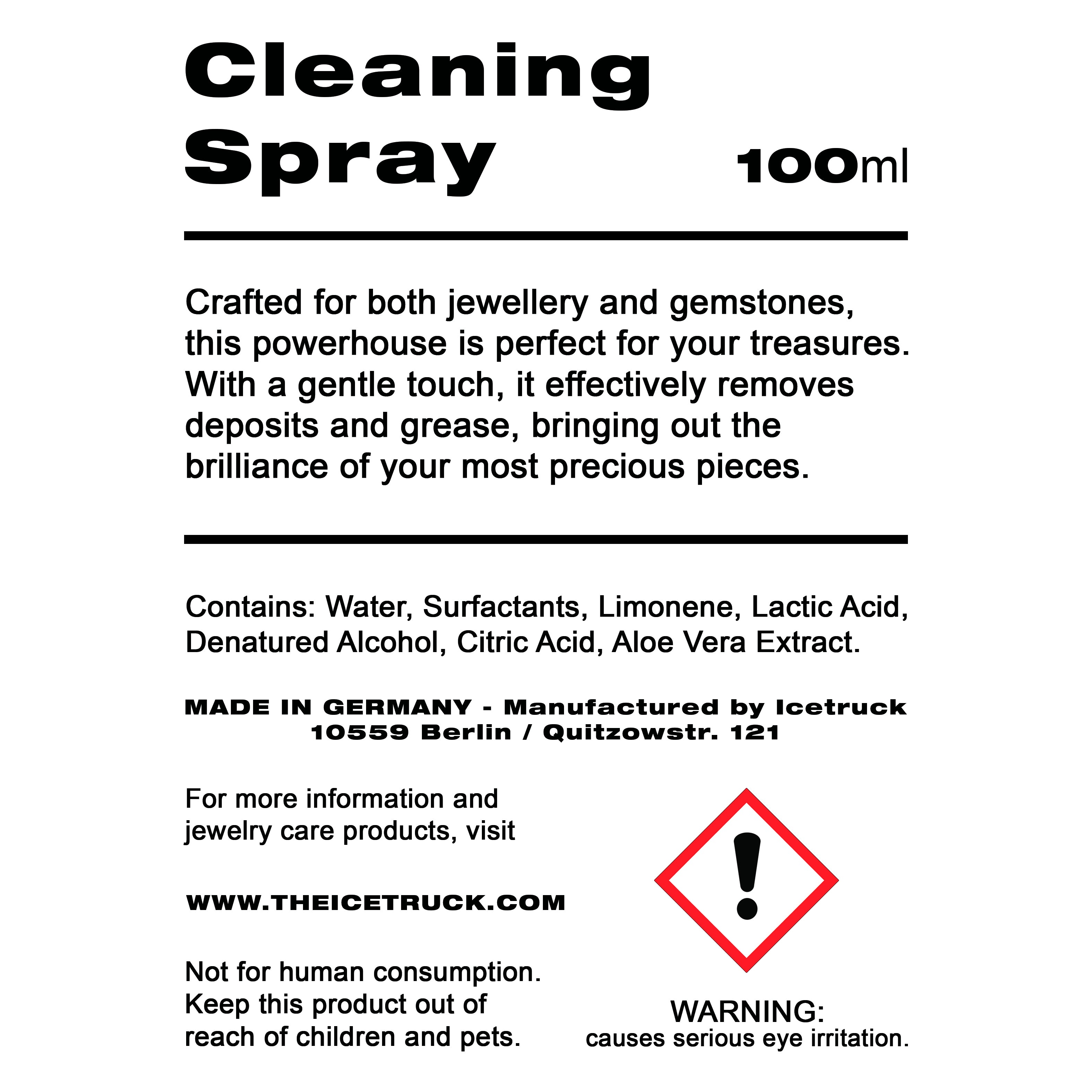 Icetruck Jewelry Cleaning Kit