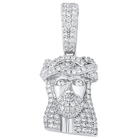 925 Silver Jesus Pendant