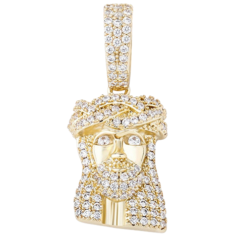 925 Silver Jesus Pendant