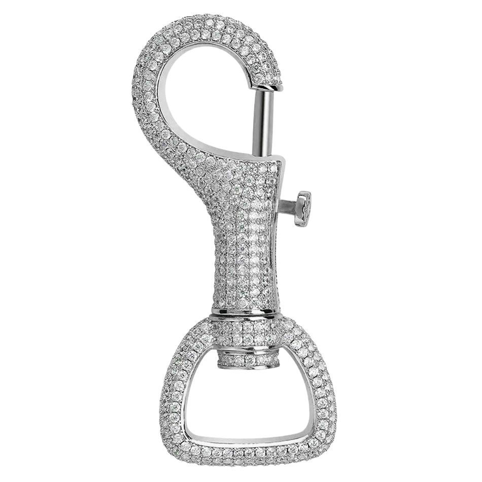Iced Out Keychain Clip