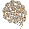 Load image into Gallery viewer, 12mm Iced G-Link Chain in Yellow Gold 2255.9cm  The Icetruck