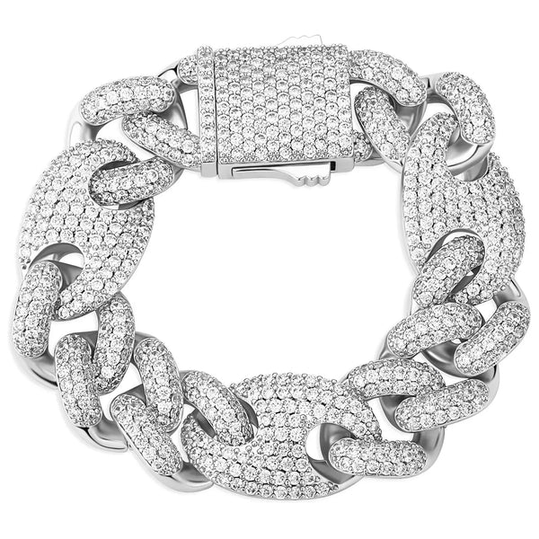 8mm Iced Out Miami Cuban Link Bracelet – Different Drips