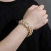 Charger l&#39;image dans la galerie, 20mm Miami Cuban G-Link Bracelet in Yellow Gold   The Icetruck
