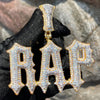Load image into Gallery viewer, Custom 2-Tone Trap Font Pendant | - The Icetruck