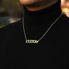 Custom Stainless Steel Name Necklace   The Icetruck