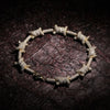 Load image into Gallery viewer, Diamond Barb Wire Bracelet in Yellow Gold | - The Icetruck