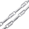 Diamond Paperclip Bracelet in White Gold | - The Icetruck