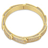 Carica l&#39;immagine nel visualizzatore di Gallery, Iced Band Bracelet in Yellow Gold   The Icetruck