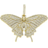 Load image into Gallery viewer, Iced Butterfly Pendant | 18k Yellow Gold Plated - The Icetruck