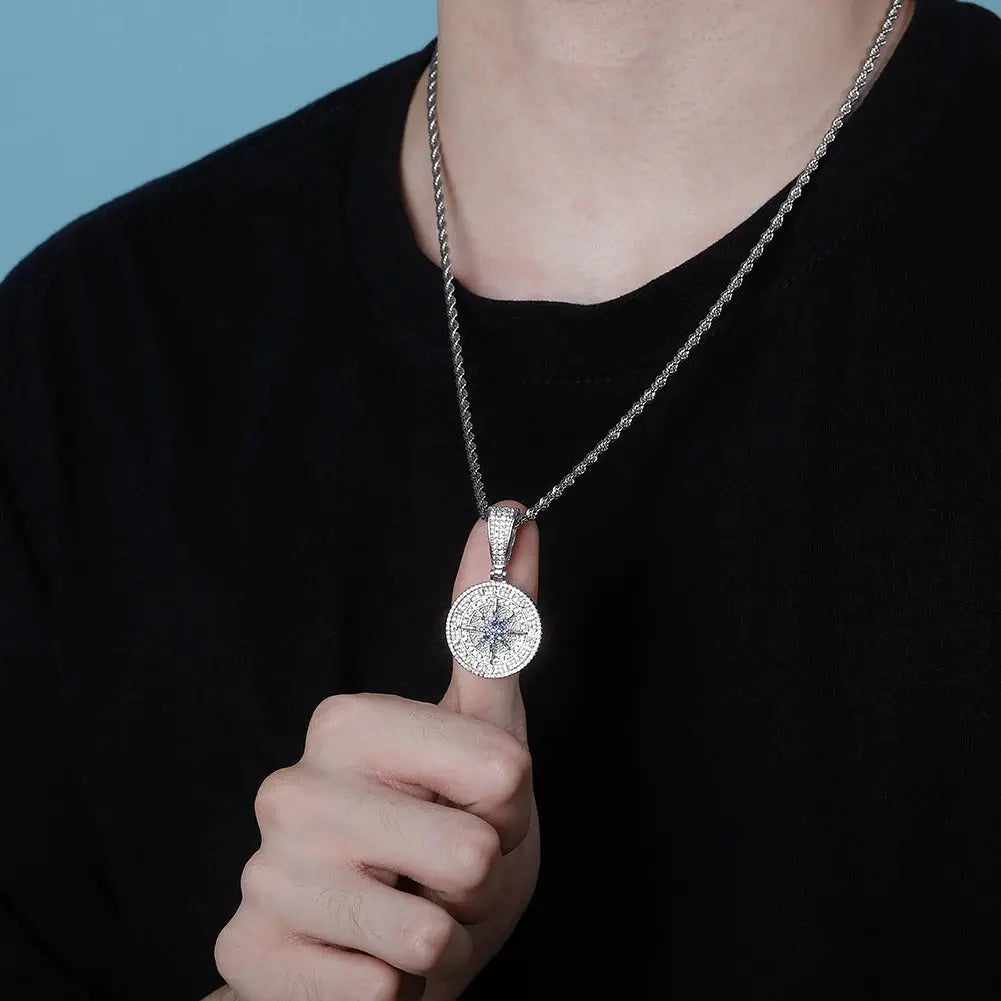 Iced Compass Pendant | - The Icetruck