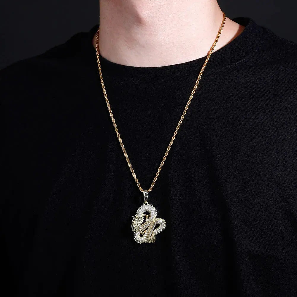 Iced Dragon Pendant | - The Icetruck