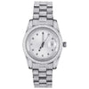 Load image into Gallery viewer, Iced Presidential Watch w/ White Dial in White Gold   The Icetruck