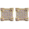 Load image into Gallery viewer, Iced Stud Earrings in Yellow Gold   The Icetruck