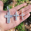 Load image into Gallery viewer, Iced Tennis Cross Pendant | - The Icetruck