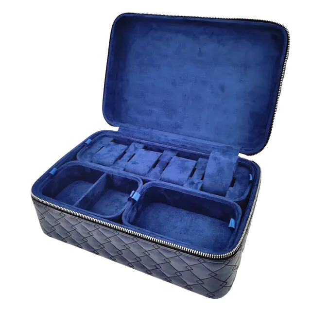 Icetruck® Leather Travel Jewelry Case
