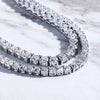 Charger l&#39;image dans la galerie, Round Cut Tennis Chain in White Gold   The Icetruck