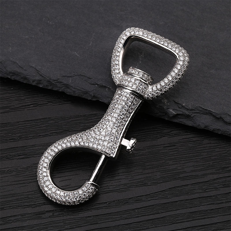 Iced Out Keychain Clip