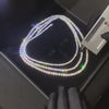 Load and play video in Gallery viewer, VVS Moissanite Round Cut Tennis Chain